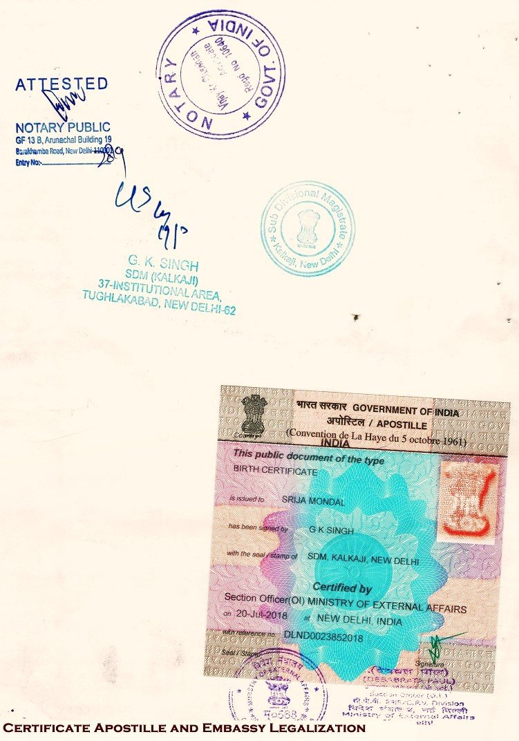 Birth Certificate Apostille for South Korea  width=