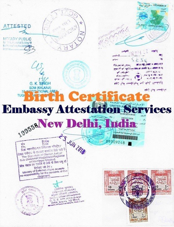 Birth Certificate Attestation from Fiji Embassy