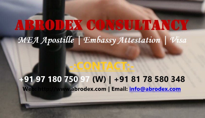 Degree Certificate France Embassy Attestation in Delhi, India