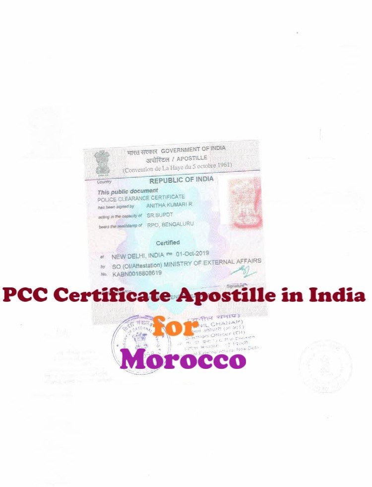 PCC Certificate Apostille for New Zealand in India