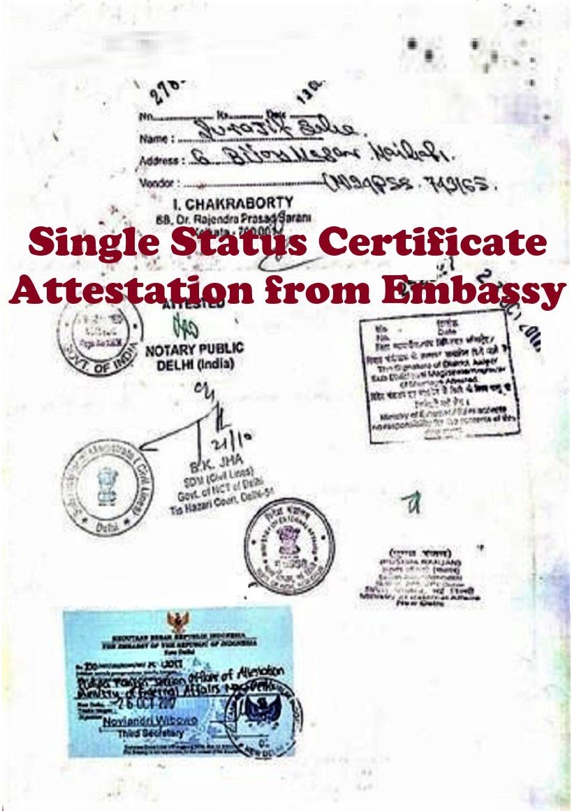 Marriage Certificate Attestation for Liberia in Delhi, India