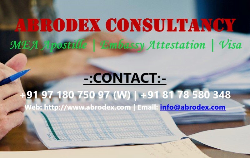 Single Status Affidavit Apostille Attestation for Belgium
